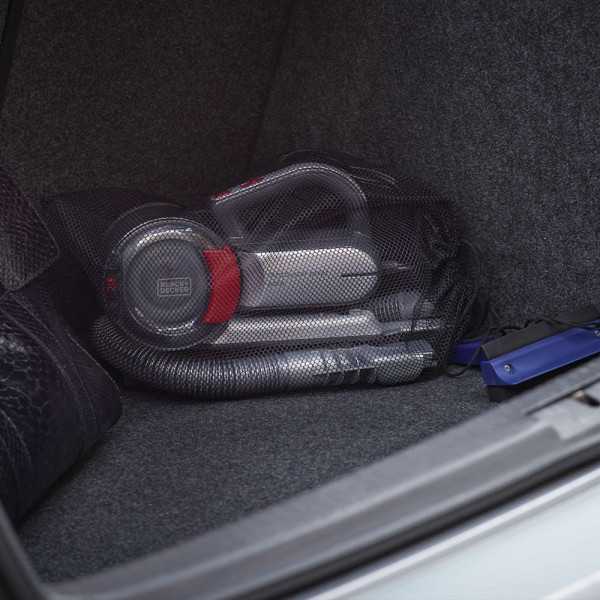 Aspirador Coche Pivotante, 12 V, con Accesorios BLACK+DECKER