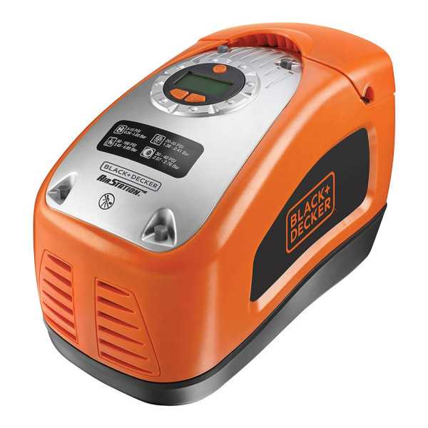 Inflador de Aire 230 V Ca y 12 V Cc con Accesorios, 11,03 bar BLACK+DECKER