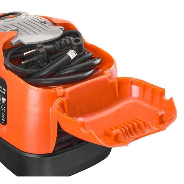 Inflador de Aire 230 V Ca y 12 V Cc con Accesorios, 11,03 bar BLACK+DECKER