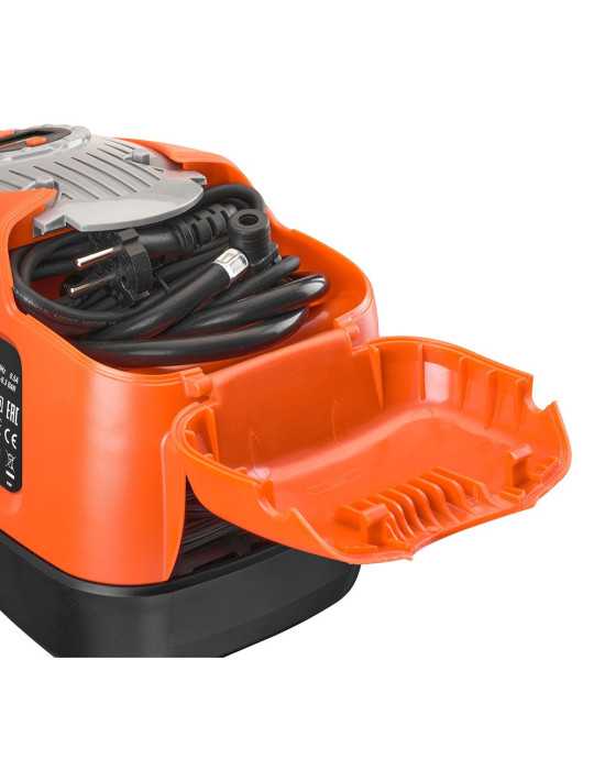 Inflador de Aire 230 V Ca y 12 V Cc con Accesorios, 11,03 bar BLACK+DECKER