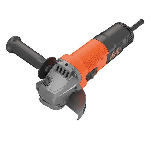 Amoladora Mini 750 W Ø115 mm, 12.000 rpm con Cable BLACK+DECKER