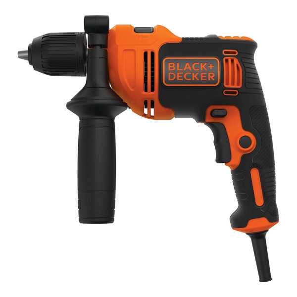 Kit Taladro Percutor 550 W, Ø13 mm + 2 Brocas, con Cable BLACK+DECKER