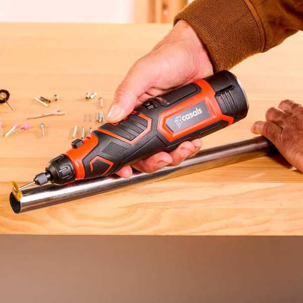 Kit Multiherramienta Rotativa CMG1205BC 12 V con Batería y Cargador CASALS