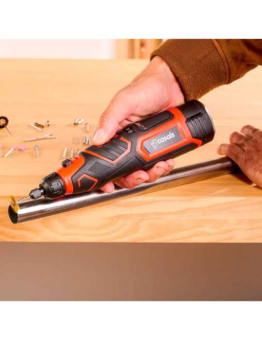Kit Multiherramienta Rotativa CMG1205BC 12 V con Batería y Cargador CASALS