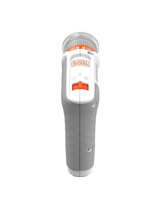 Kit Atornillador Recargable 3,6 V Monta-Muebles Hexdriver BLACK+DECKER