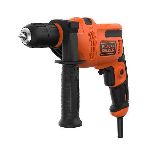 Taladro Percutor 500W con Cable de 2 m BLACK+DECKER