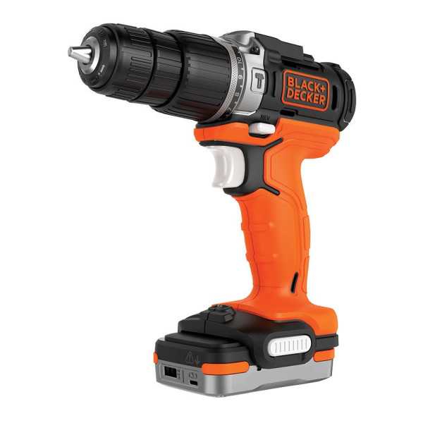 Kit Taladro Percutor 12 V con Batería de Lítio BLACK+DECKER