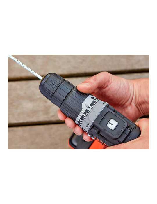 Kit Taladro Percutor 12 V con Batería de Lítio BLACK+DECKER