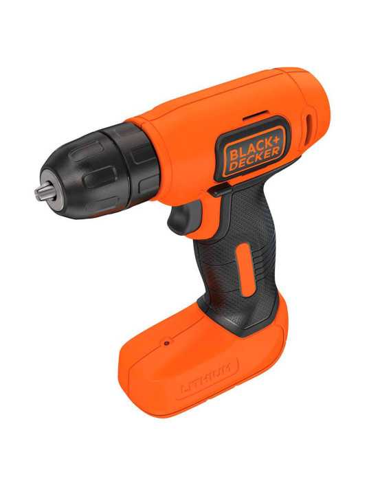 Taladro Atornillador Ultra Compacto 7,2V con Cargador BLACK+DECKER