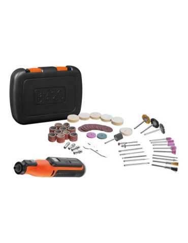 Multiherramienta Rotativa 7,2V con Batería Integrada y Cargador BLACK+DECKER