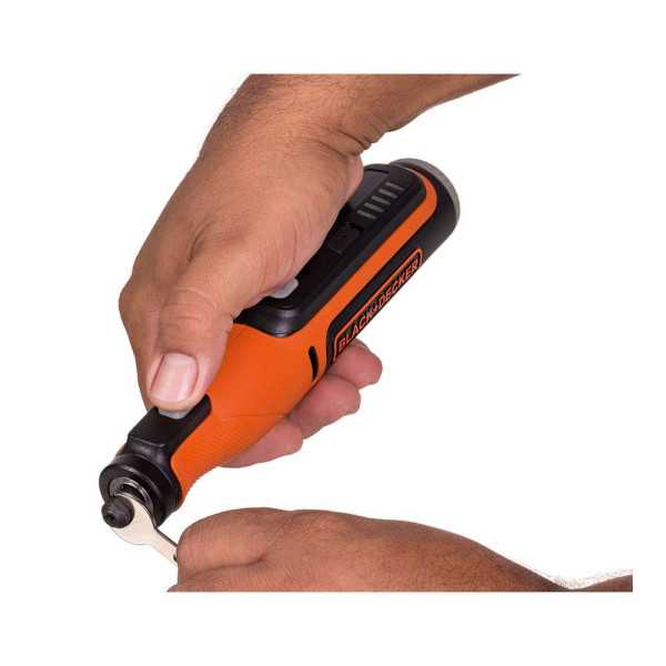 Multiherramienta Rotativa 7,2V con Batería Integrada y Cargador BLACK+DECKER