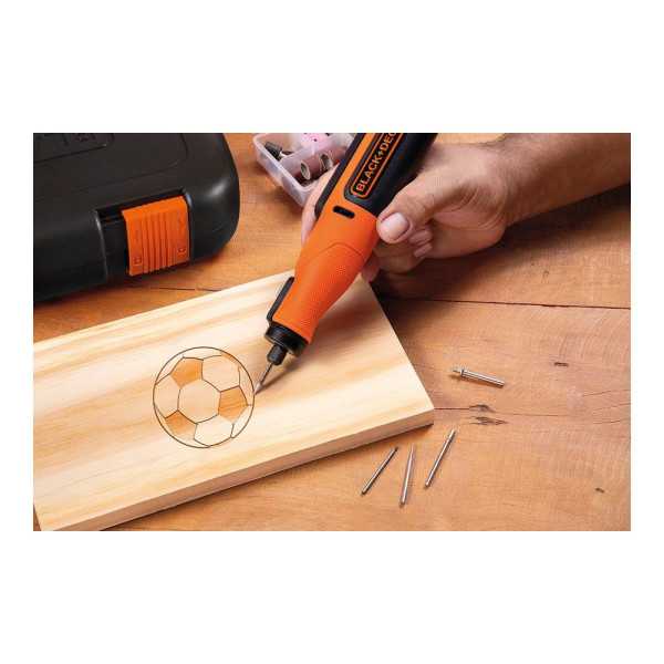 Multiherramienta Rotativa 7,2V con Batería Integrada y Cargador BLACK+DECKER