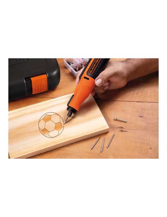 Multiherramienta Rotativa 7,2V con Batería Integrada y Cargador BLACK+DECKER