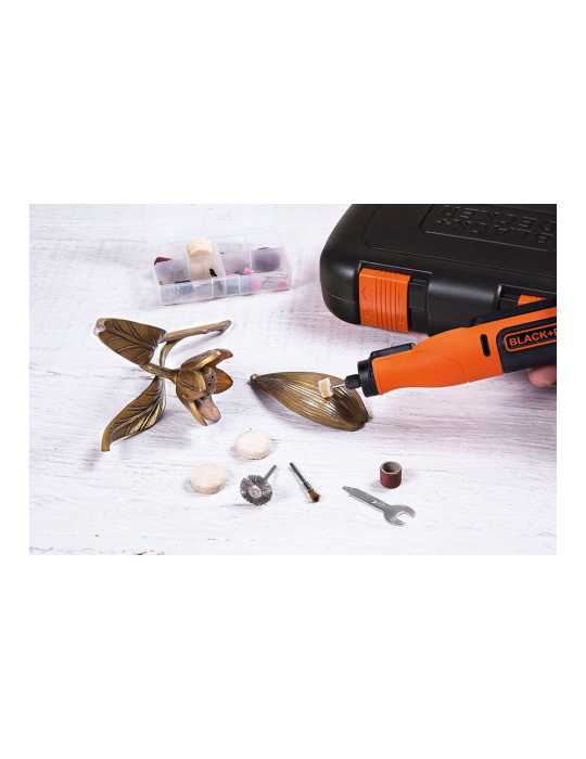 Multiherramienta Rotativa 7,2V con Batería Integrada y Cargador BLACK+DECKER