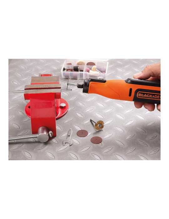 Multiherramienta Rotativa 7,2V con Batería Integrada y Cargador BLACK+DECKER