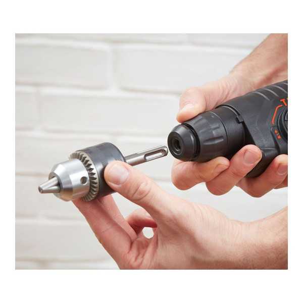 Martillo Percutor Sds-Plus 650 W con Cable de 2 m BLACK+DECKER