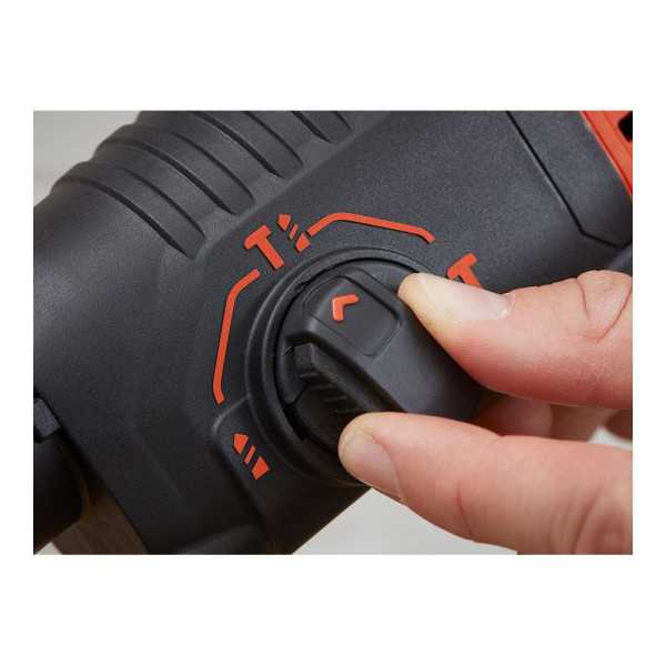 Martillo Percutor Sds-Plus 650 W con Cable de 2 m BLACK+DECKER