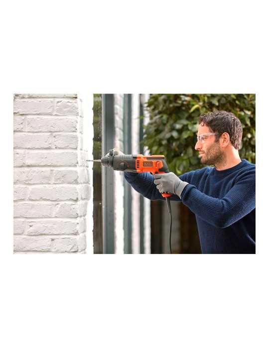 Martillo Percutor Sds-Plus 650 W con Cable de 2 m BLACK+DECKER