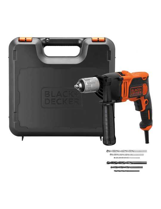 Taladro Percutor 850W con Cable de 3 m BLACK+DECKER
