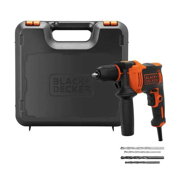 Taladro Percutor 710W con Cable de 3 m BLACK+DECKER