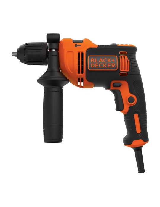 Taladro Percutor 710W con Cable de 3 m BLACK+DECKER