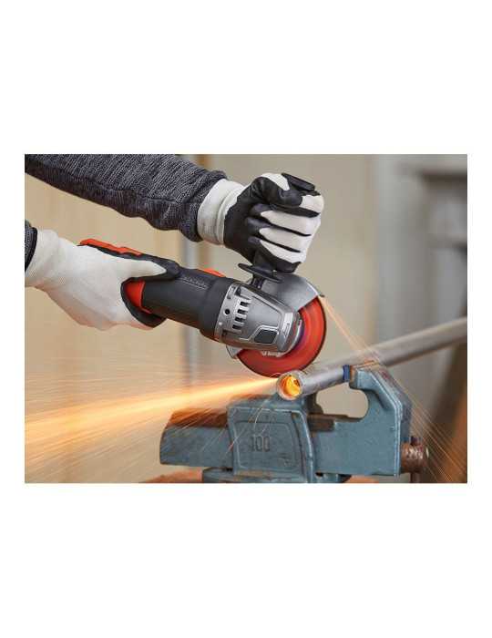 Amoladora Mini 900 W Ø115 mm con Cable 2 m BLACK+DECKER