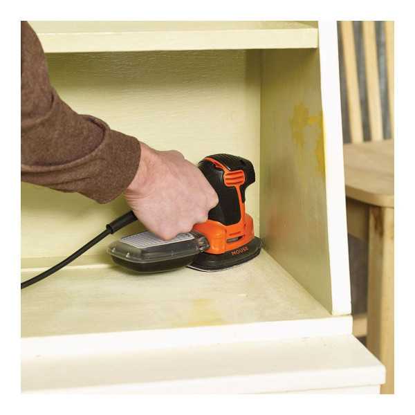 Lijadora de Detalle Mouse® 120 W con Cable BLACK+DECKER