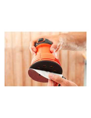 Lijadora Rotorbital 230 W con Cable 2 m BLACK+DECKER 2