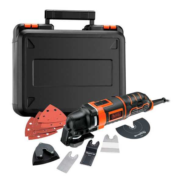 Multiherramienta Oscilante MT300KA-QS 300W con Cable 3 m BLACK+DECKER