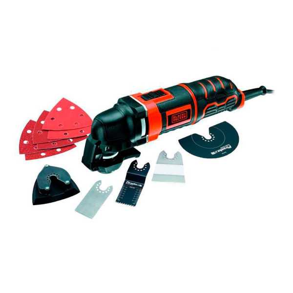 Multiherramienta Oscilante MT300KA-QS 300W con Cable 3 m BLACK+DECKER