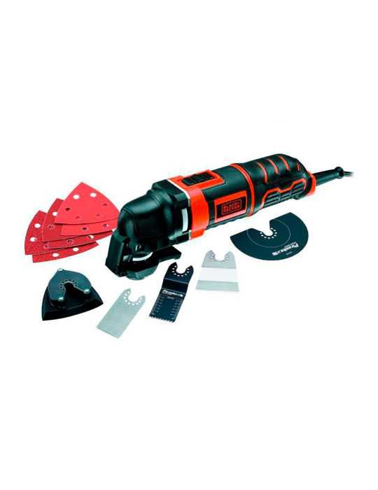 Multiherramienta Oscilante MT300KA-QS 300W con Cable 3 m BLACK+DECKER