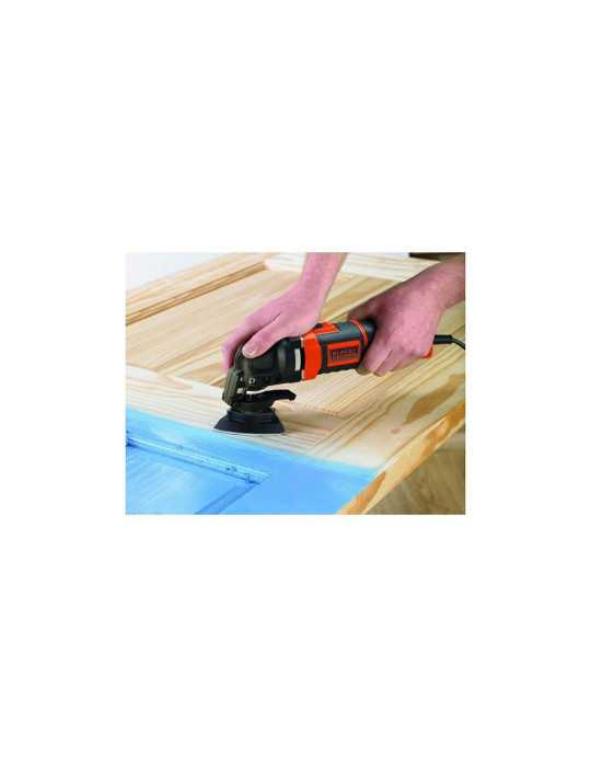 Multiherramienta Oscilante MT300KA-QS 300W con Cable 3 m BLACK+DECKER