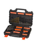 Puntas y Brocas, Juego de 109 Piezas, Titanio BLACK+DECKER