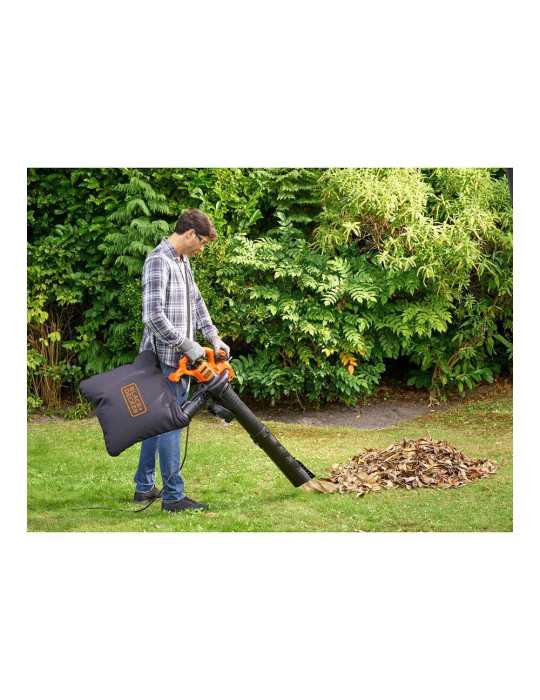 Aspirador / Soplador / Triturador 2.600 W con Cable BLACK+DECKER