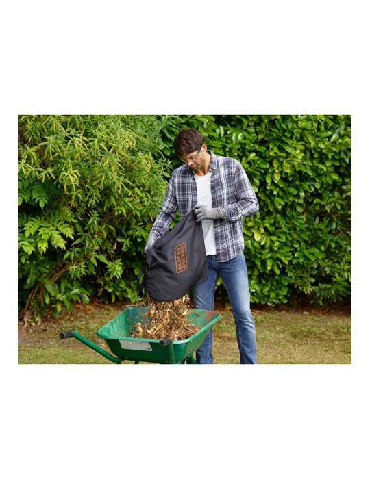 Aspirador / Soplador / Triturador 2.600 W con Cable BLACK+DECKER