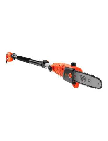 Motosierra de Pertiga 800W 25 cm con Cable BLACK+DECKER