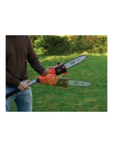 Motosierra de Pertiga 800W 25 cm con Cable BLACK+DECKER 2