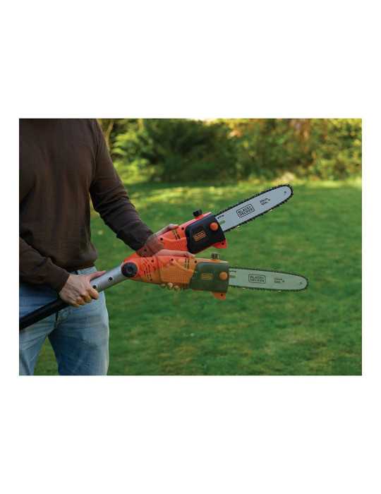 Motosierra de Pertiga 800W 25 cm con Cable BLACK+DECKER