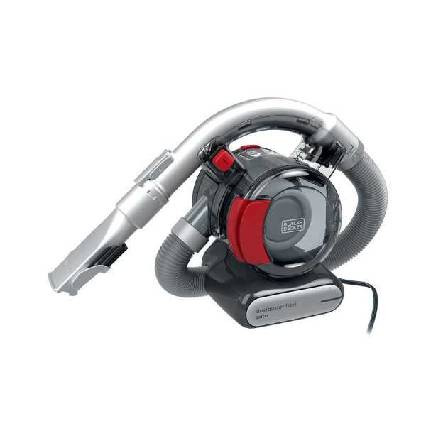 Aspirador de Coche Flexi 12 V con Accesorios, Cable 5 m BLACK+DECKER