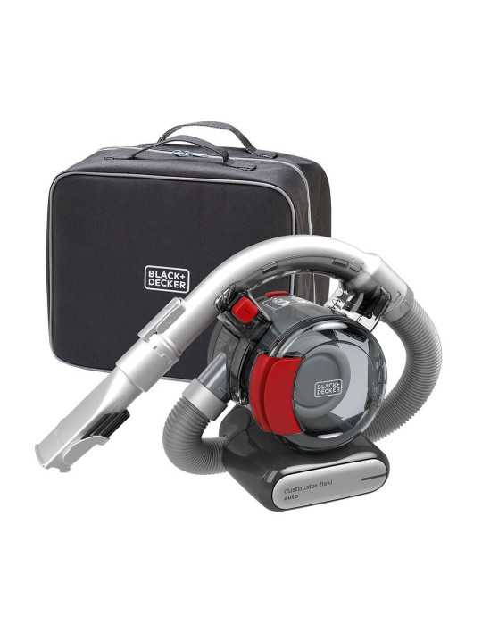 Aspirador de Coche Flexi 12 V con Accesorios, Cable 5 m BLACK+DECKER