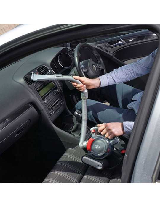 Aspirador de Coche Flexi 12 V con Accesorios, Cable 5 m BLACK+DECKER