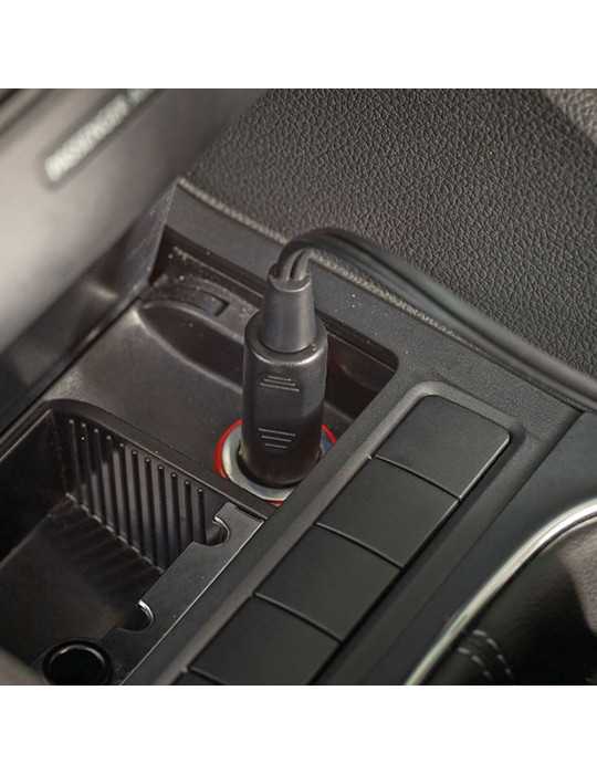 Aspirador de Coche Flexi 12 V con Accesorios, Cable 5 m BLACK+DECKER