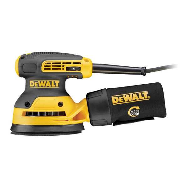 Lijadora Rotorbital 280 W 125 mm con Cable DEWALT