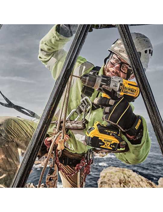 Kit Taladro Percutor Xr Brushless 18V Xrp con 2 Baterías Li-Ion 5Ah y Cargador DEWALT