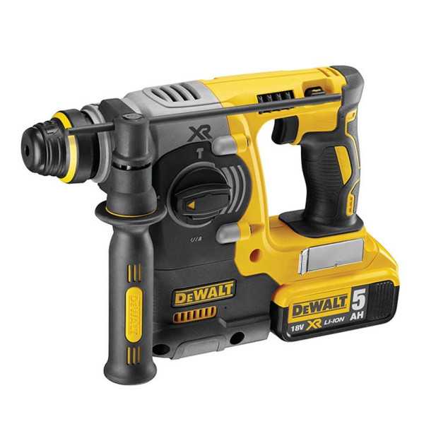 Martillo Percutor SDS Plus Electroneumático Brushless 18V con 2 Baterías 5Ah y Cargador DEWALT