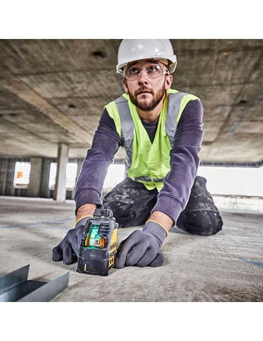 Nivel Láser Autonivelante Verde de 2 Líneas en Cruz (Horizontal y Vertical) DEWALT