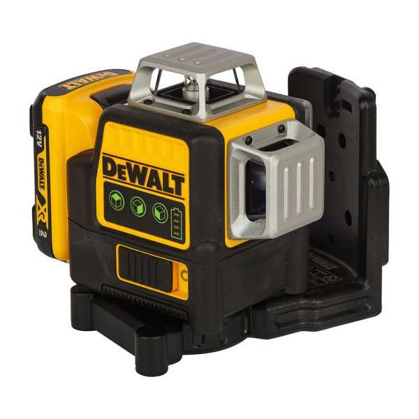 Nivel Láser Autonivelante Verde de 3 Líneas 360° Xr 12V con Batería DEWALT