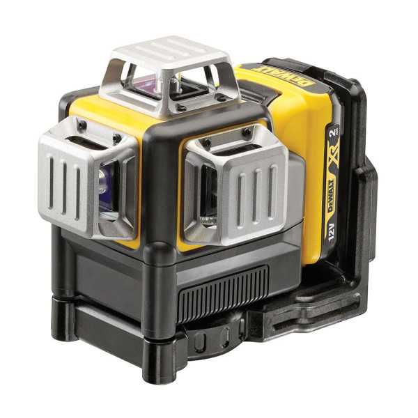 Nivel Láser Autonivelante Verde de 3 Líneas 360° Xr 12V con Batería DEWALT