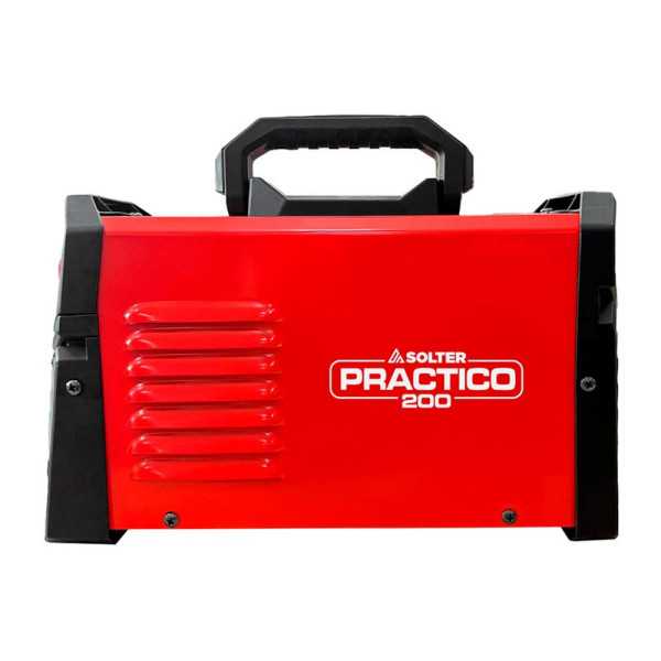 Equipo de Soldadura Inverter, Practico 200 Ld 32A, 33 x 13 x 20 cm SOLTER