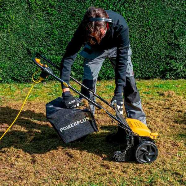 Escarificador - Aireador 1300 W 320 mm con Cable POWERPLUS